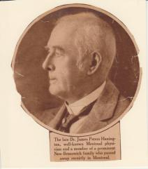 Dr James P Hanington