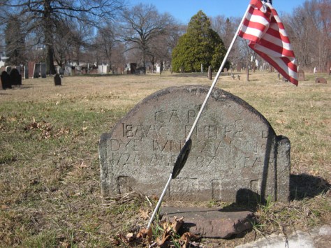 capt Isaac Phelps d 1725 age 87