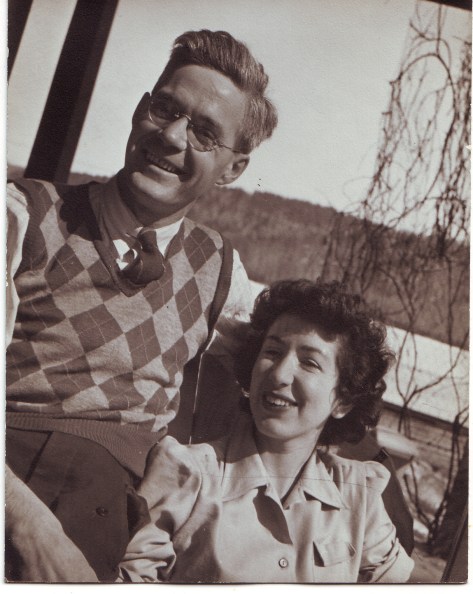 Joan and Jim engaged