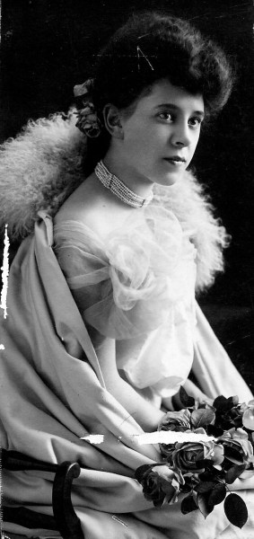 The bride, Lillian Forrester